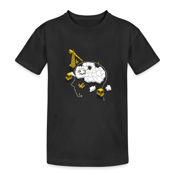 Chantier de la Mémoire sur T-shirt coton épais ado