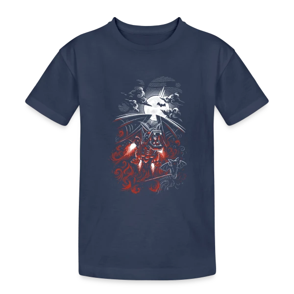 RoBat: Le Vampire Mécanique sur T-shirt coton épais ado