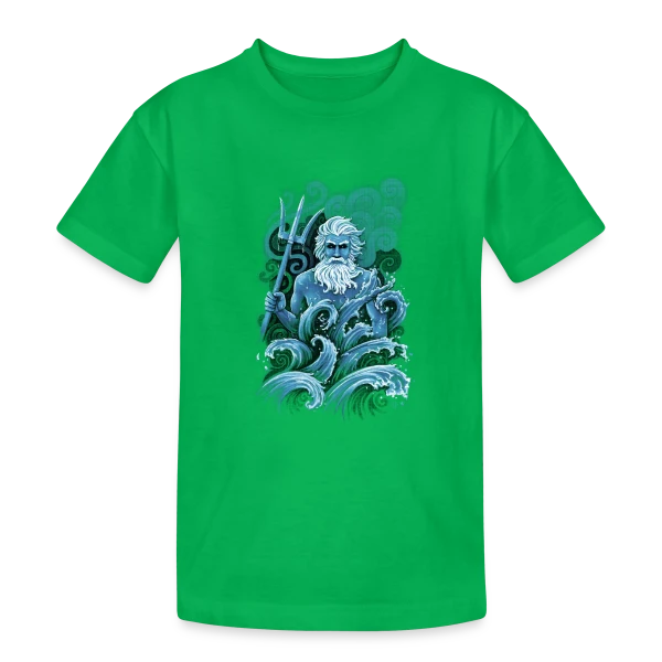 Poséidon: Le Maître des Océans sur T-shirt coton épais ado