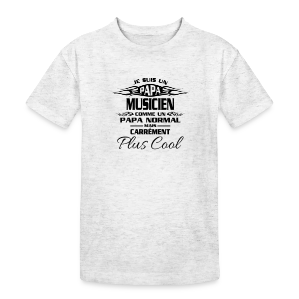 Passion Musique et Artiste sur T-shirt coton épais ado