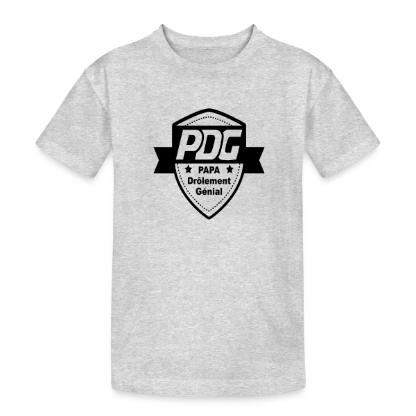 PDG : Le Boss au Sommet sur T-shirt coton épais ado