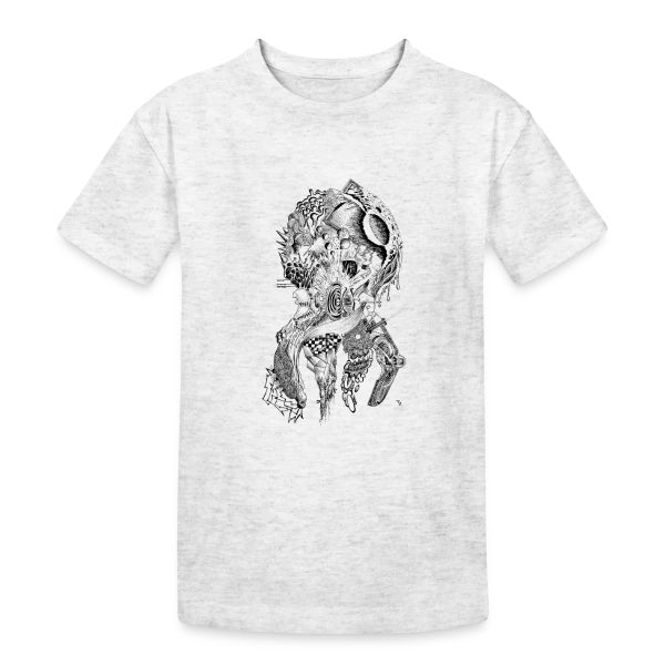 Dessine-moi un Poulpe ! sur T-shirt coton épais ado