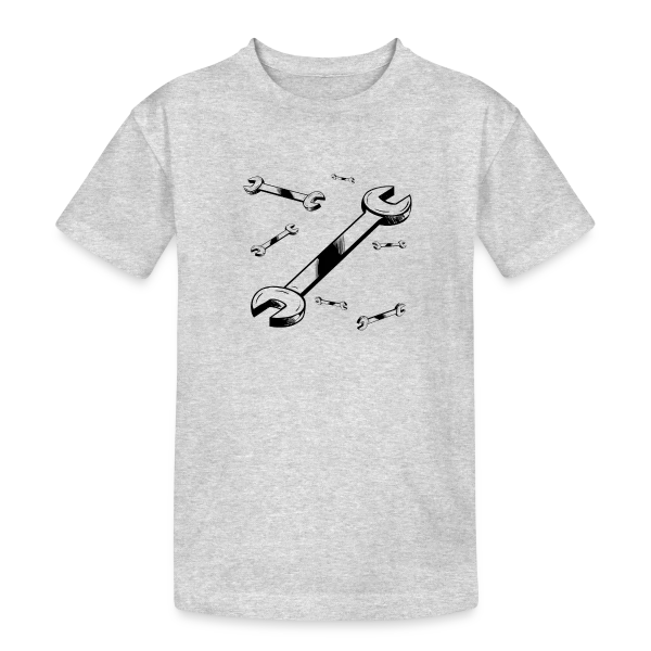 Clé à Molette : L'Outil Essentiel sur T-shirt coton épais ado