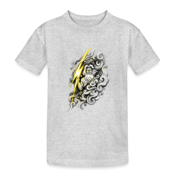 Zeus, Maître du Tonnerre sur T-shirt coton épais ado