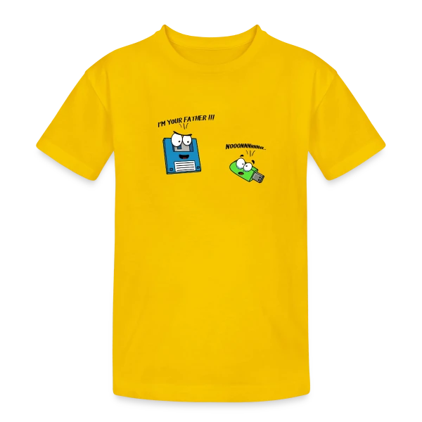 Je suis ton père - Humour Galactique Culte sur T-shirt coton épais ado