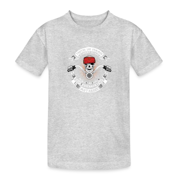 Reine de la Route sur T-shirt coton épais ado