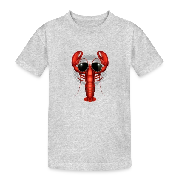 Homard Stylé sur T-shirt coton épais ado