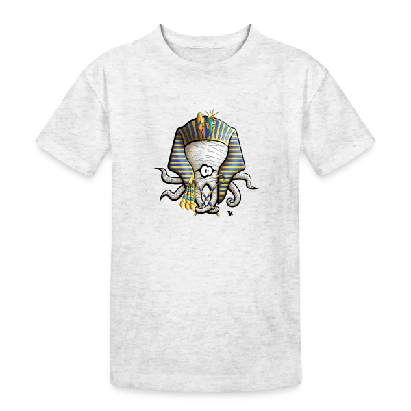 Poulpankhamon sur T-shirt coton épais ado