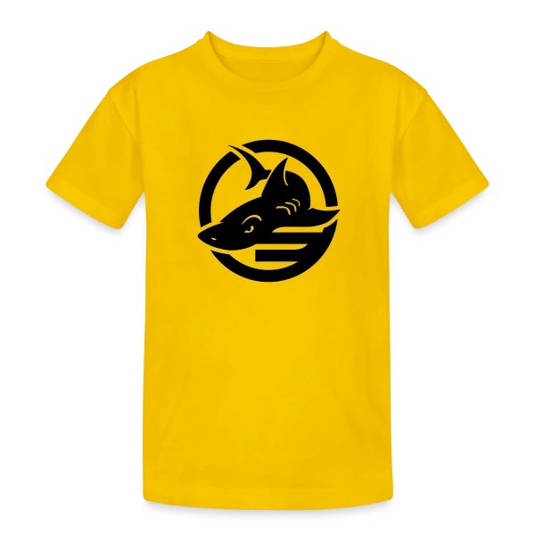 Requin Mystère des Abysses sur T-shirt coton épais ado