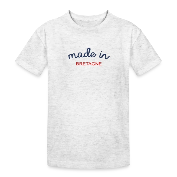 Made in Bretagne: L'Authentique Fierté Bretonne sur T-shirt coton épais ado