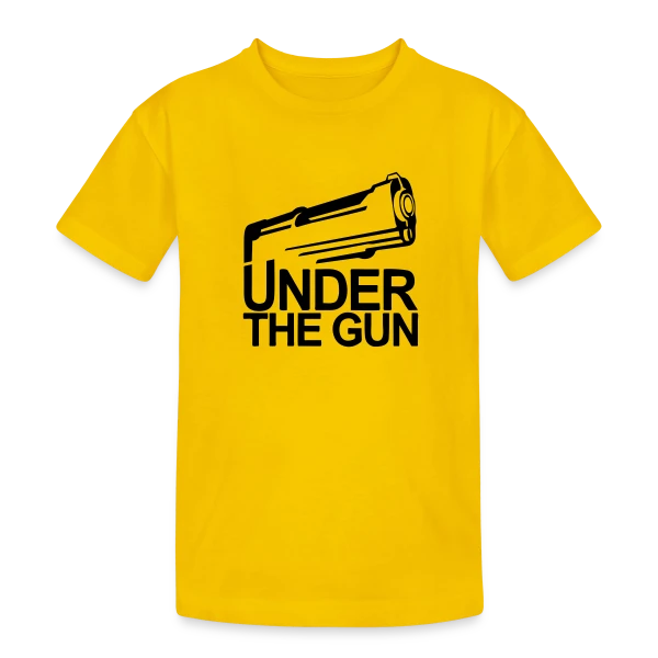 Poker: Under the Gun - Le Choix du Joueur sur T-shirt coton épais ado