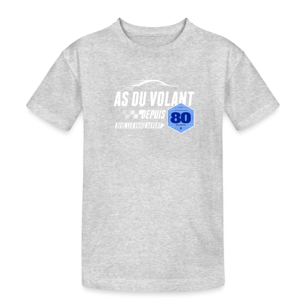 As du Volant depuis 1980 - T-Shirt Humoristique sur T-shirt coton épais ado