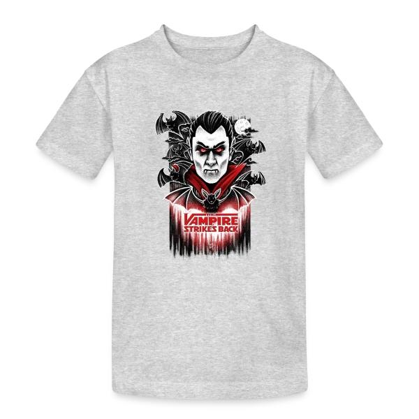 Le Retour du Vampire V2 sur T-shirt coton épais ado