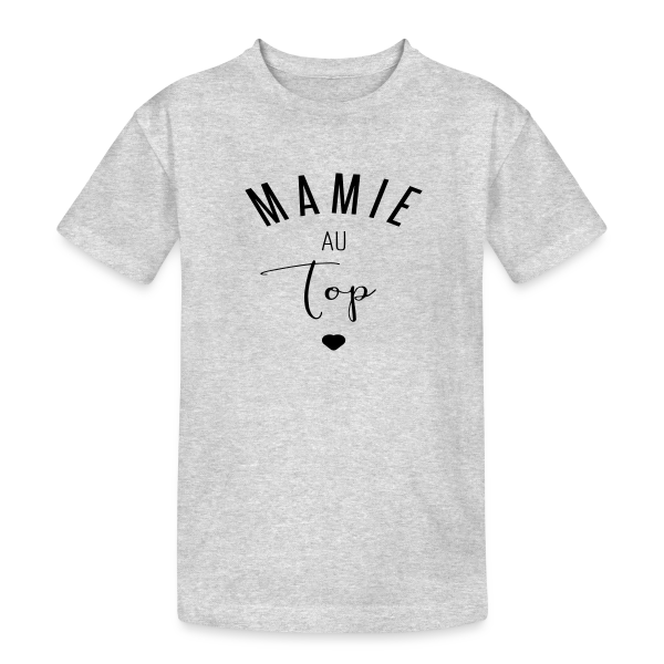 Super Mamie sur T-shirt coton épais ado