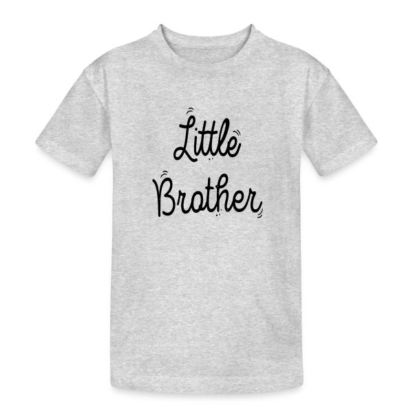 Petit Frère Adoré sur T-shirt coton épais ado