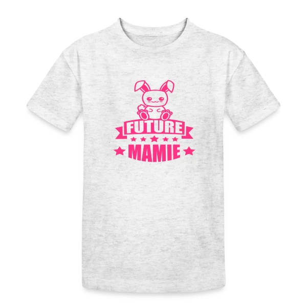 Future Mamie : Annonce de Bonheur Imminent sur T-shirt coton épais ado