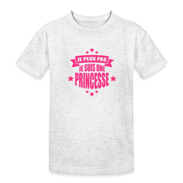 Désolée, Je Suis Princesse : Humour Royal au Quotidien sur T-shirt coton épais ado