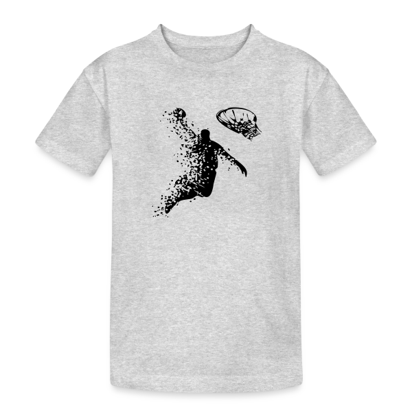 Passion Basketball : Le Donqueo sur T-shirt coton épais ado