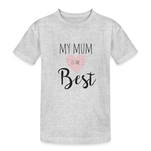 Ma Maman est la Meilleure : T-shirt Adorable sur T-shirt coton épais ado