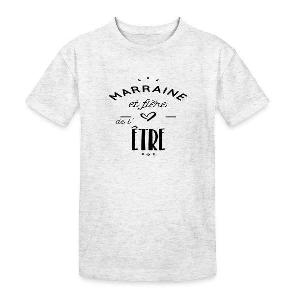 Marraine Fière sur T-shirt coton épais ado