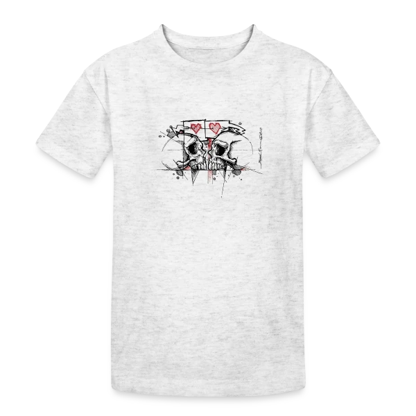 Amants Éternels sur T-shirt coton épais ado