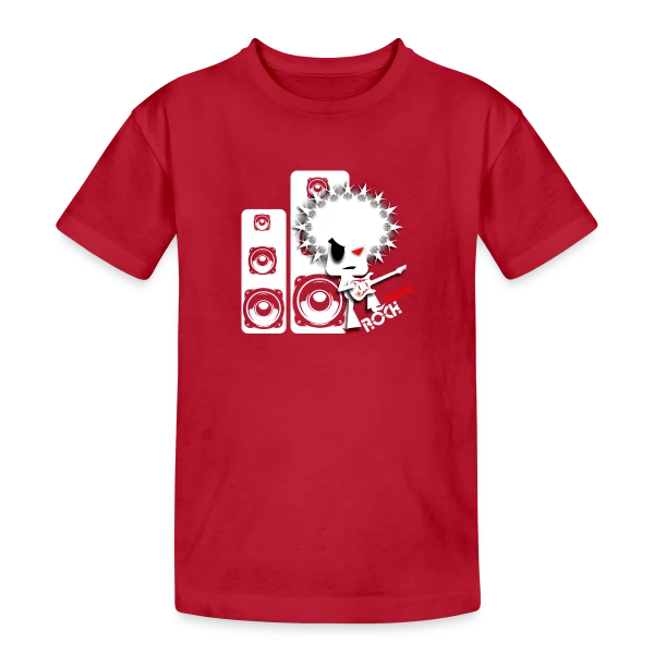 Devil Rock : L'Esprit Rebelle sur T-shirt coton épais ado