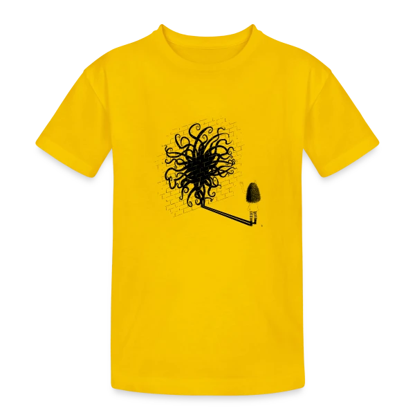 Maman, je suis le Kraken ! sur T-shirt coton épais ado