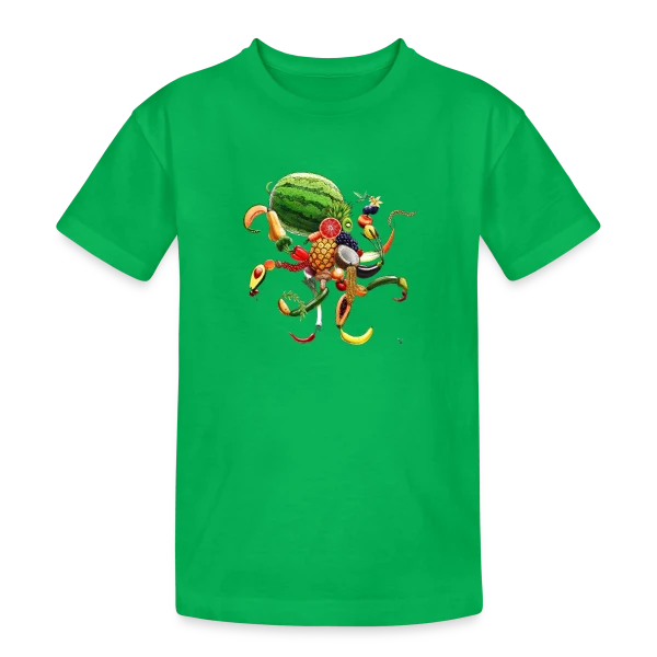 Pulpi Frutti : Saveur Marine Originale sur T-shirt coton épais ado