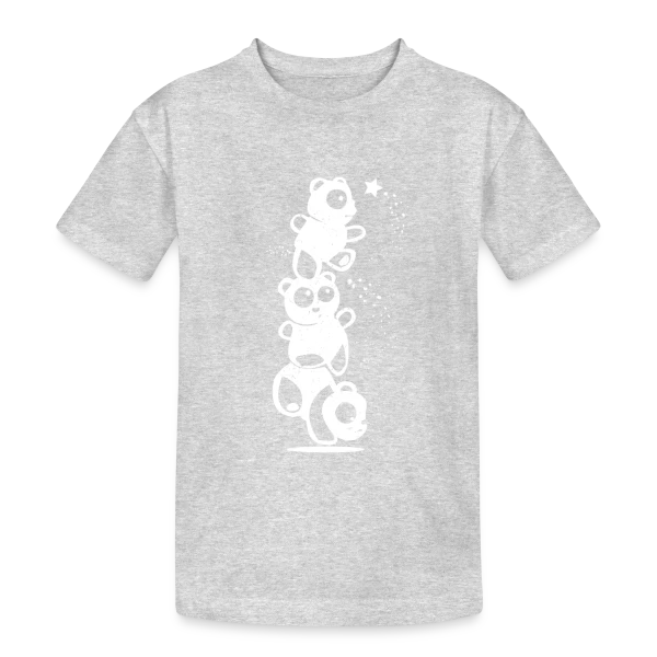 Panda Mignon Adorable sur T-shirt coton épais ado