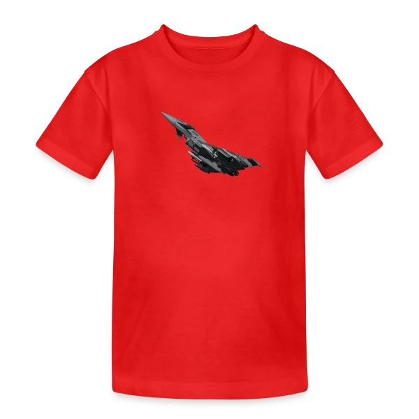 Chasseur Militaire Moderne sur T-shirt coton épais ado