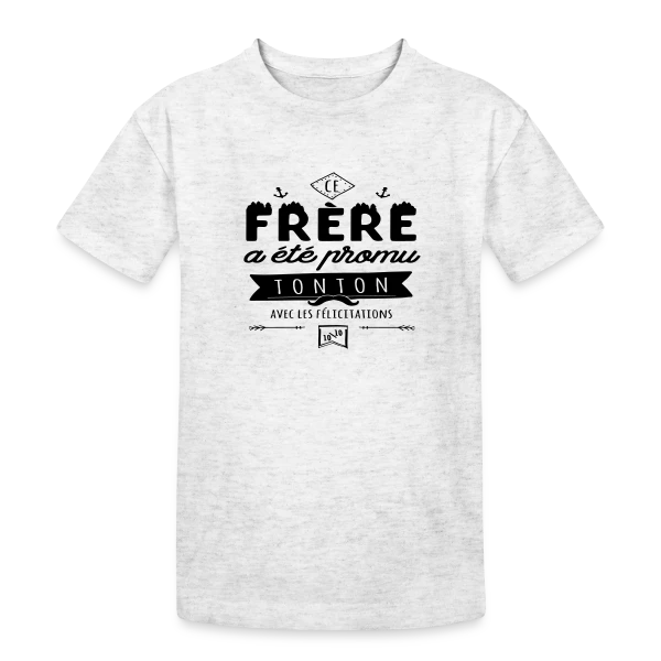 Bientôt Tonton Génial sur T-shirt coton épais ado