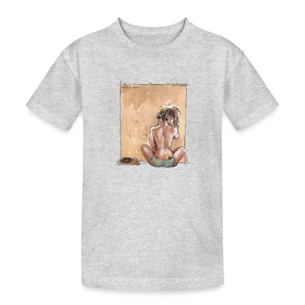 L'Hymne Révolutionnaire de l'Amour sur T-shirt coton épais ado