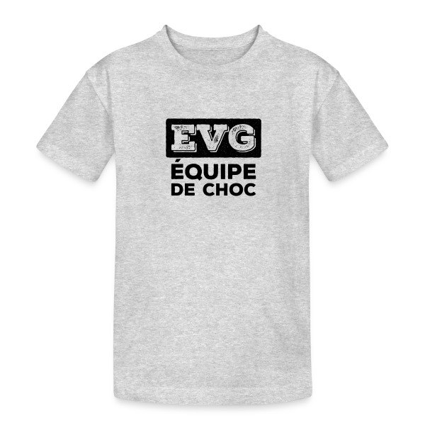 EVG L'Équipe de Choc : Ambiance Explosive ! sur T-shirt coton épais ado