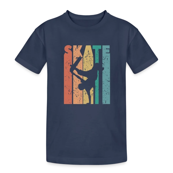 Passion Skate Urbain sur T-shirt coton épais ado