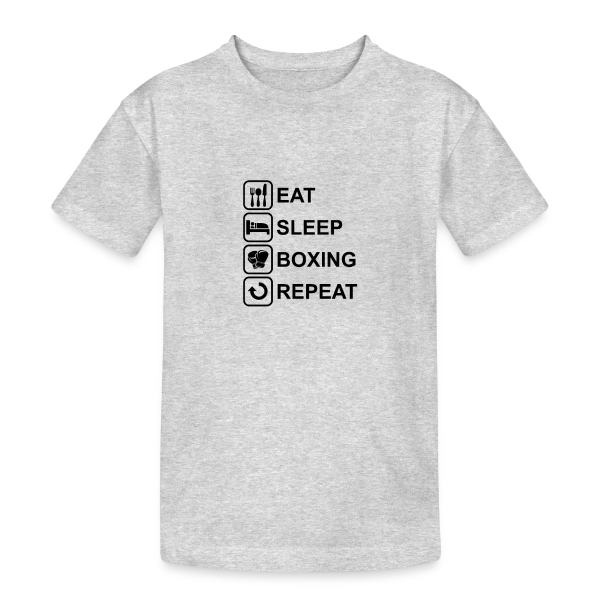 Boxsport & Kickboxing - Cadeau Fighter MMA Knock Out sur T-shirt coton épais ado