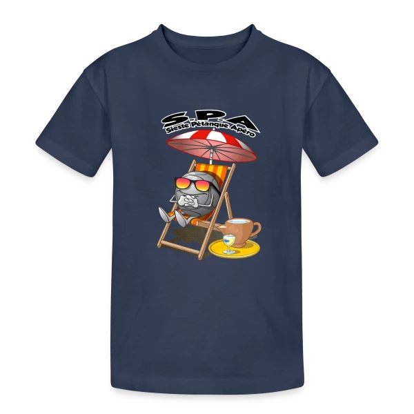 Trio Gagnant : Sieste, Pétanque, Apéro sur T-shirt coton épais ado