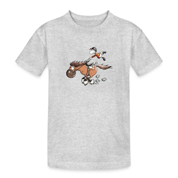 Galop Sauvage sur T-shirt coton épais ado