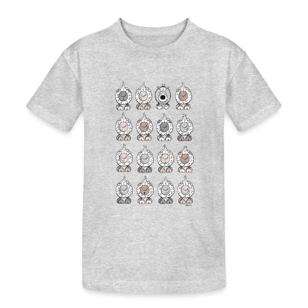 Le Loup dans la Bergerie sur T-shirt coton épais ado