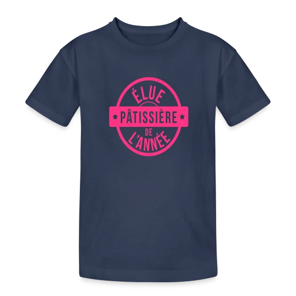 Passion Pâtissier : Le Maître des Gâteaux sur T-shirt coton épais ado