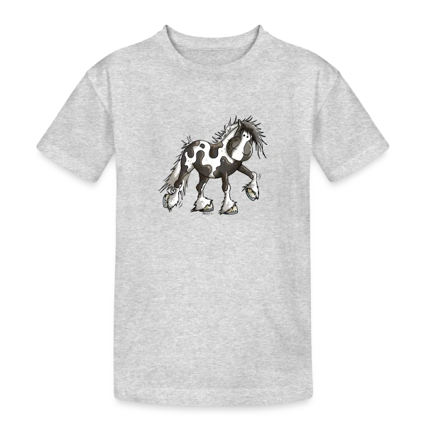 Taciana, la Jument Irish Tinker sur T-shirt coton épais ado