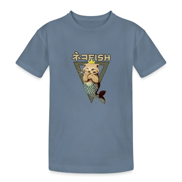 Le Roi Poisson-Chat sur T-shirt coton épais ado