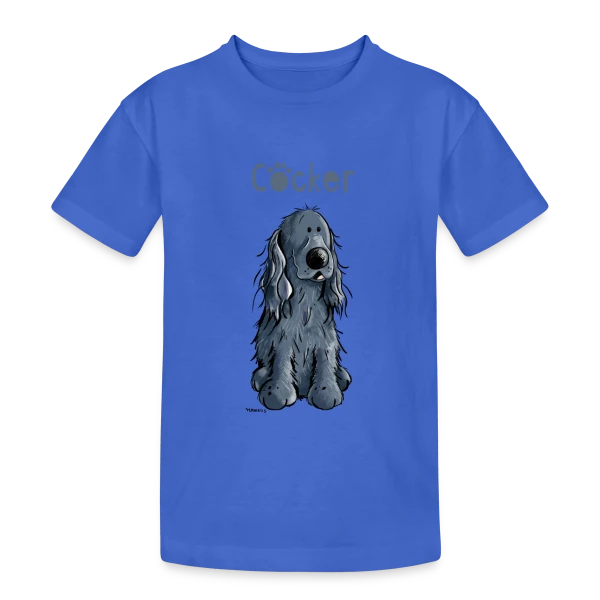 Cocker Spaniel Amusant - Mon Chien Rigolo sur T-shirt coton épais ado
