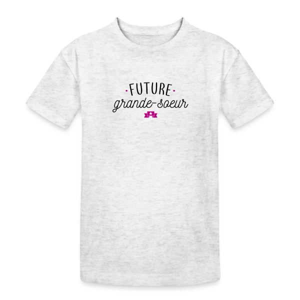Future Grande Sœur : Annonce Originale & Cadeau Mignon sur T-shirt coton épais ado