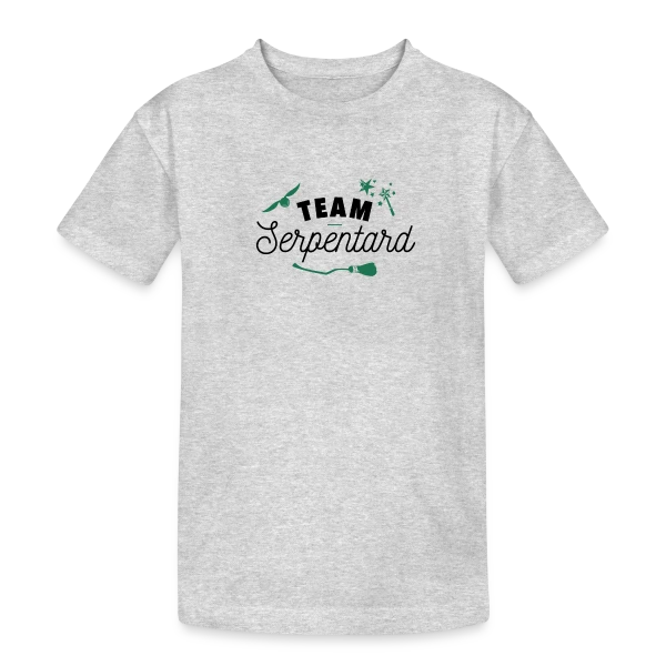 Team Serpentard - Fier et Ambitieux sur T-shirt coton épais ado