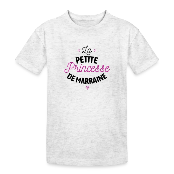 Ma Filleule, Ma Princesse sur T-shirt coton épais ado