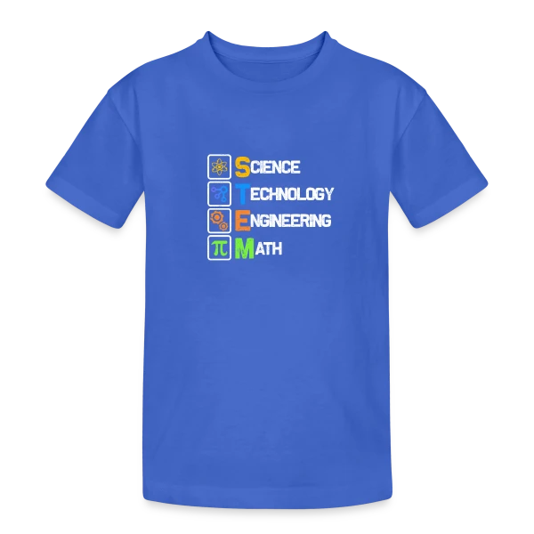 Passion Science sur T-shirt coton épais ado