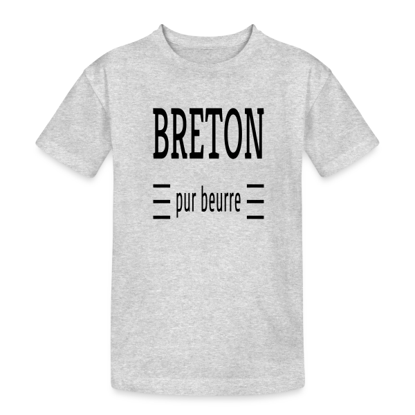 Breton Pur Beurre sur T-shirt coton épais ado