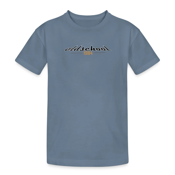 Oldschool Année 1984 sur T-shirt coton épais ado