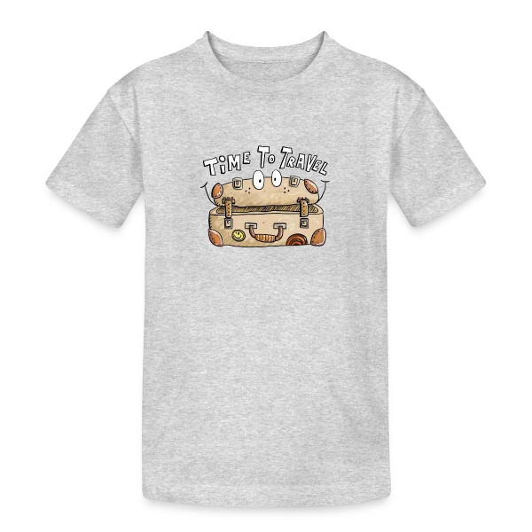 Time To Travel : L'Appel de l'Aventure sur T-shirt coton épais ado