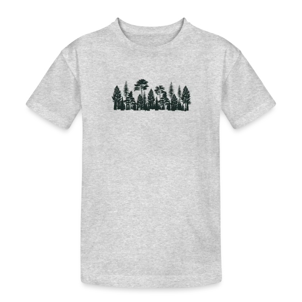 Forêt Mystique : Le Chemin Intérieur sur T-shirt coton épais ado